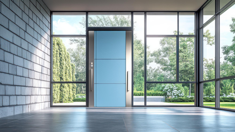porte aluminium